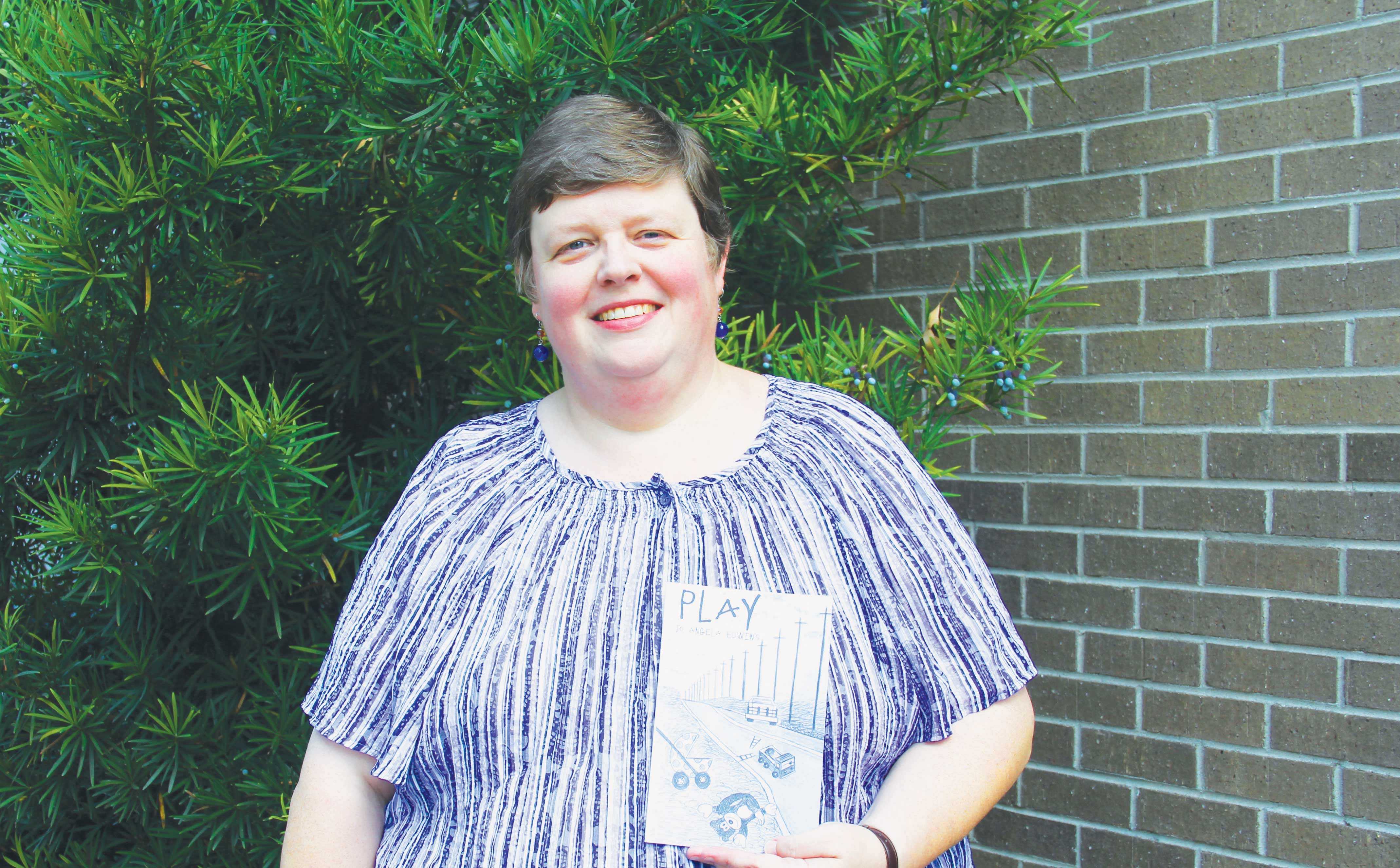 Dr. Jo Anglea Edwins recently published a collection of poems titled “Play” which reminisces childhood experiences.