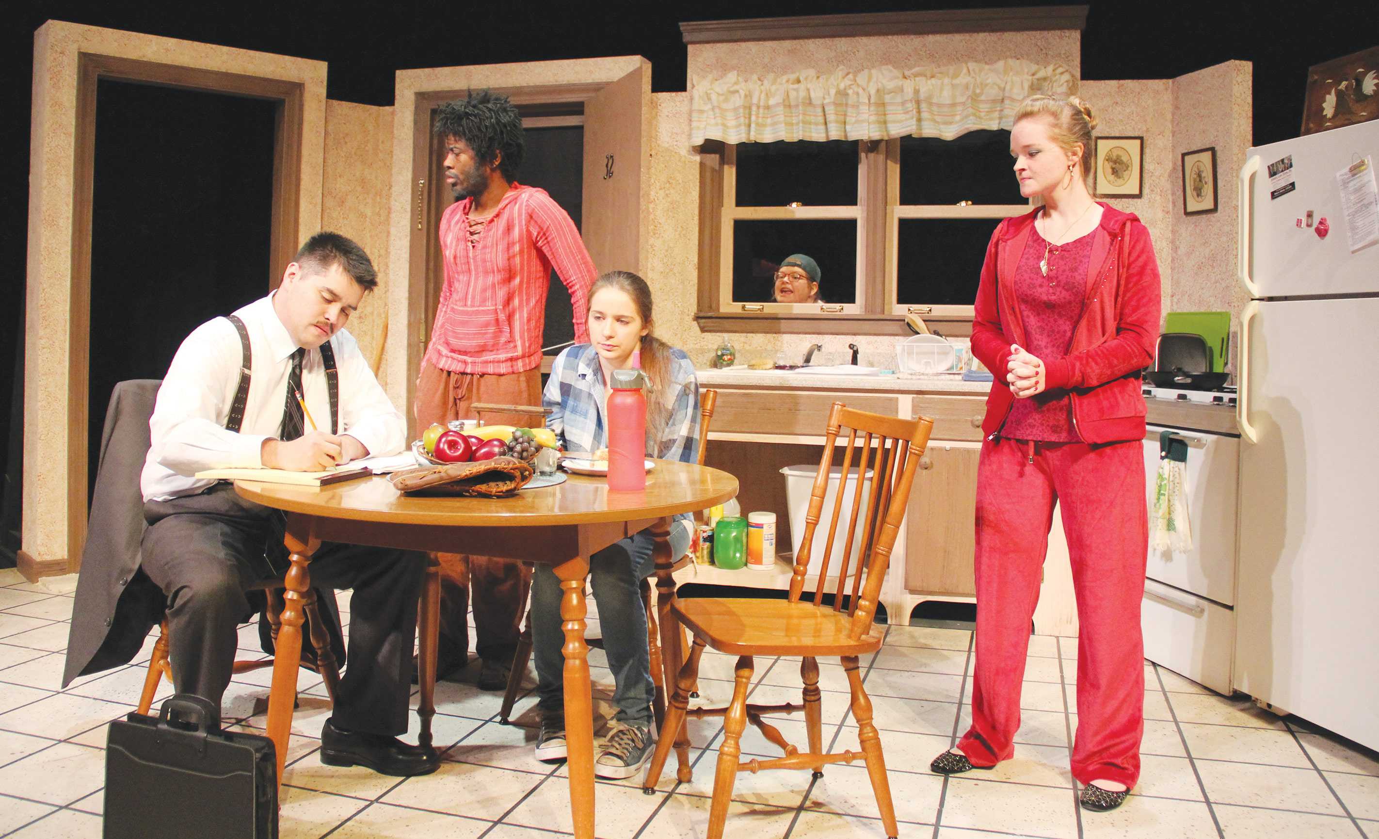 FMU Theatre Program performs the play “Blue Bird” with playwright Liza Lentini in attendance. After the play, actors and the playwright host a talk back on opening night.
