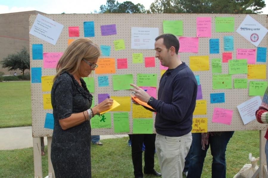 National Day on Writing prompts flash mob