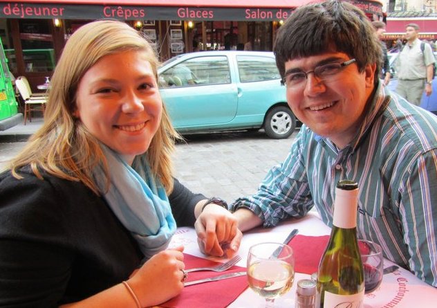 Couple spends semester in Caen, France