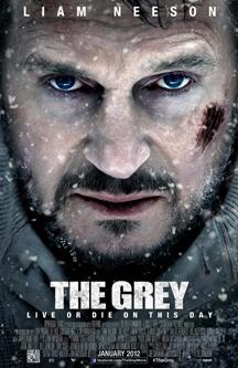 Liam Neeson struggles for survival in “The Grey”