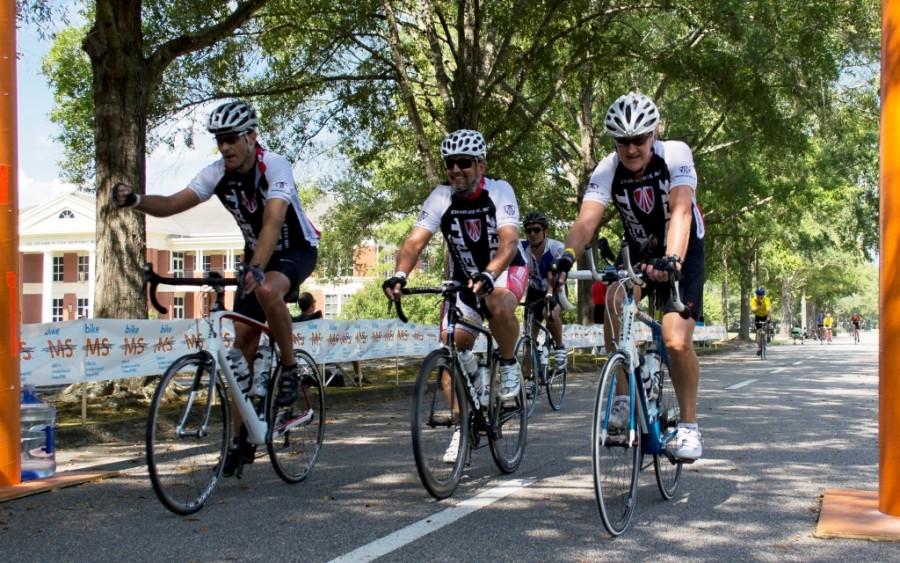 CYCLISTS CRUISE FOR A CURE: Hundreds of competitors race to raise money for Multiple Sclerosis