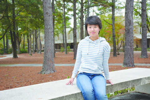 Junior accounting major Yaping Yang recently earned her U.S. citizenship. Yang moved to the U.S. from China in 2009 and has lived in South Carolina since 2012.