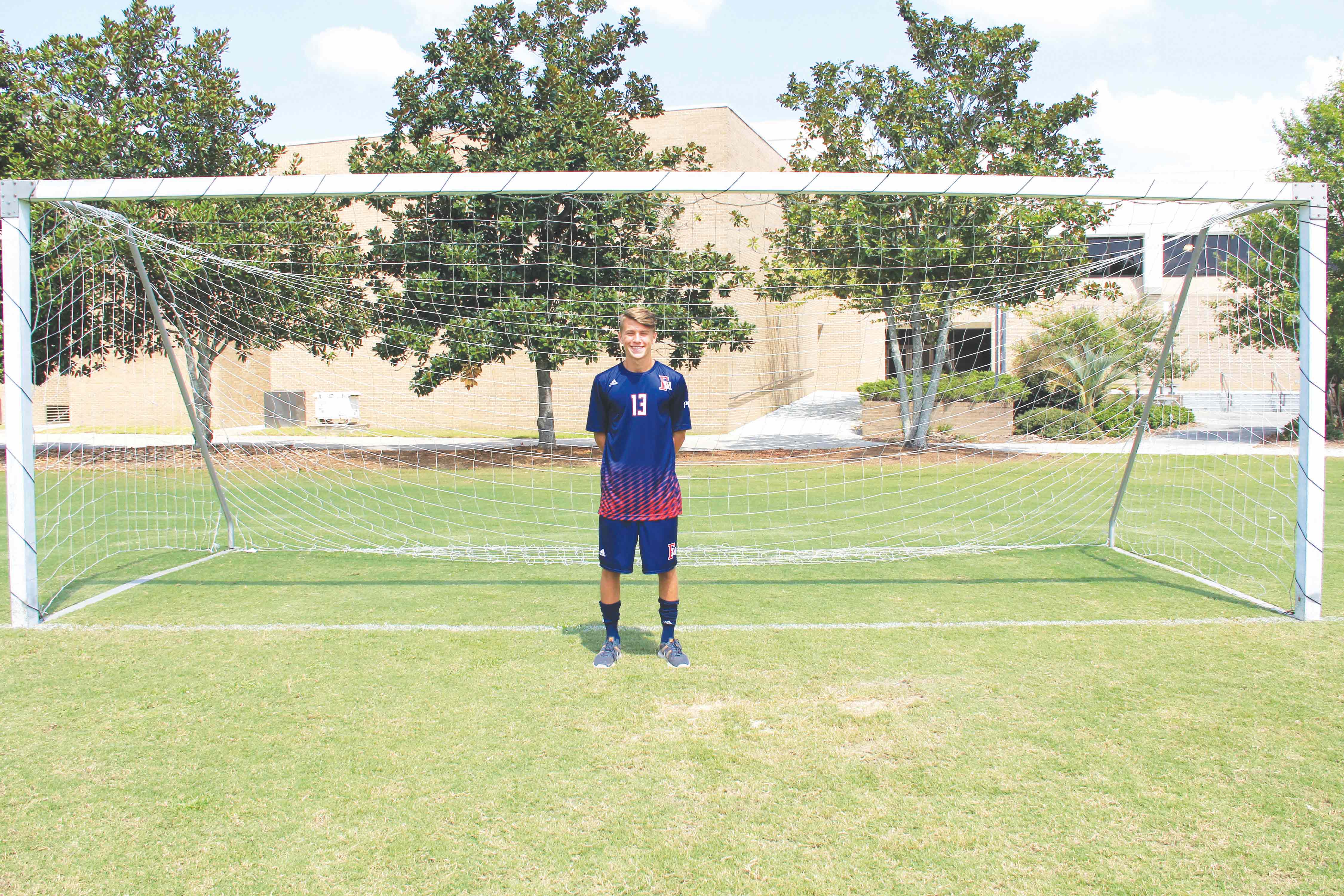 Freshman soccer player Austin Lee is a licensed coach through the U.S. Soccer Federation and teaches children soccer.
