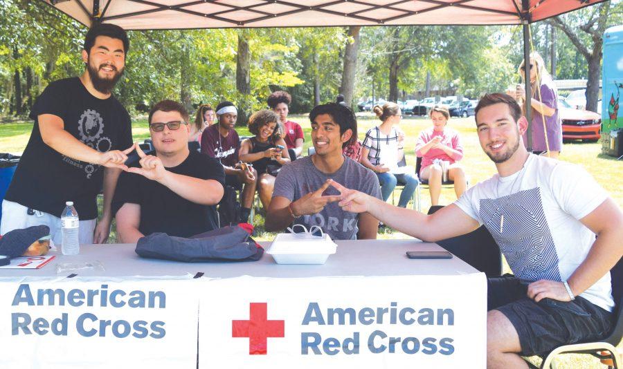 Tau Kappa Epsilon hosts two blood drives each semester. On average, the American Red Cross collects 35 units of blood, but this drive only collected 15.