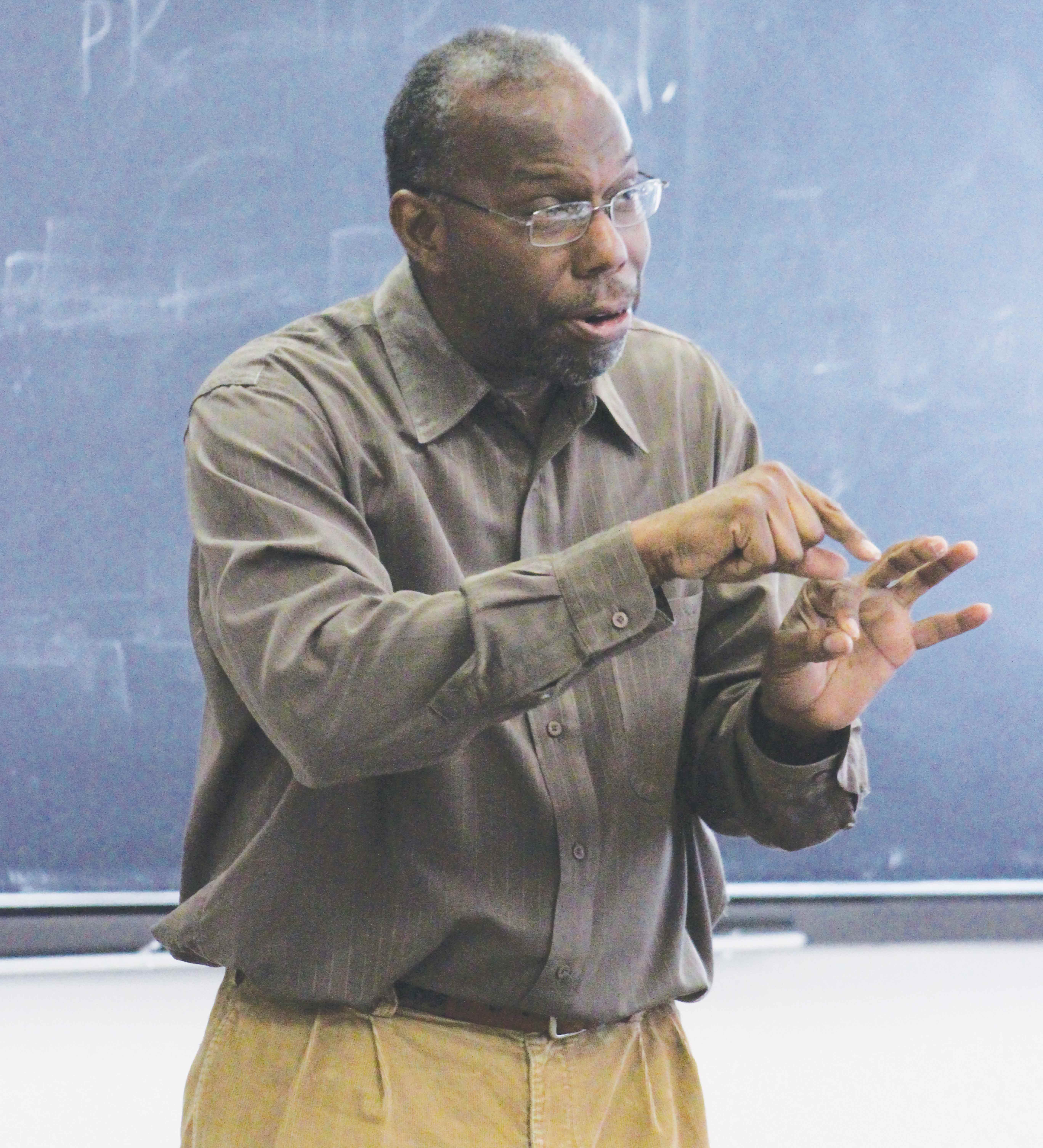 Dr. Leroy Peterson has raised more than $300,000 in grant money to conduct research with his students.
