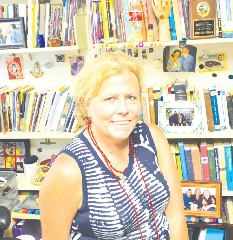 Dr. Rebecca Flannagan hopes that her time as an English professor will help her in her role as chair.