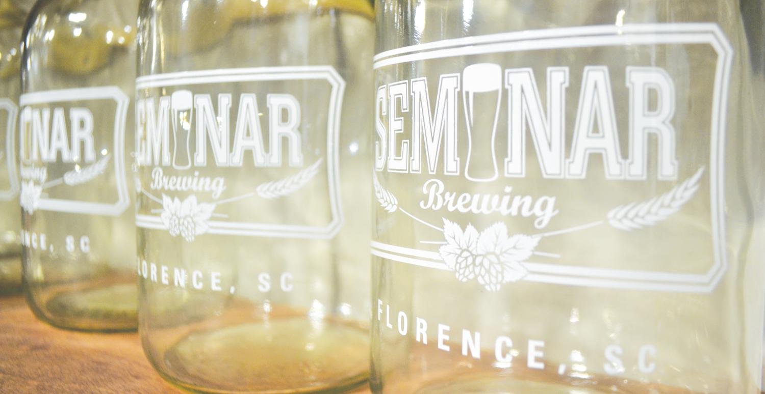 Seminar Brewing has 15 custom brews on tap for patrons to try. The brewery continues to add new beers to the lineup in addition to the regular crowd favorites.