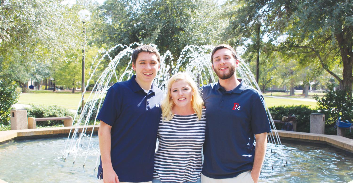 Three FMU seniors assume leadership roles in South Carolina Federation of College Republicans. They plan to increase the club’s presence and its collaboration with other political groups.