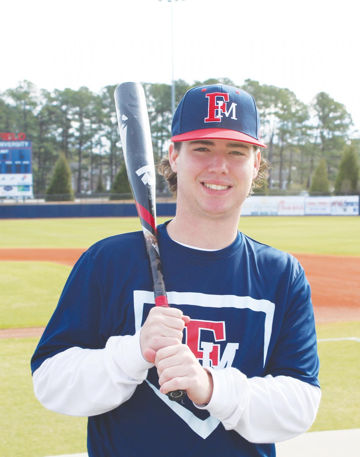 Jameson Spitzmiller is starting his second full season on the FMU baseball team. Spitzmiller is able to play multiple positions.