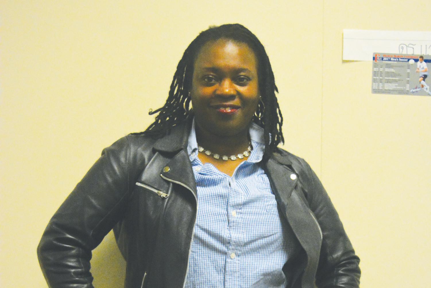 Dr. Jacqueline Jones spent a year teaching English courses in Burkina Faso as a Fulbright Scholar. Jones has also spent time traveling in Europe with her son.