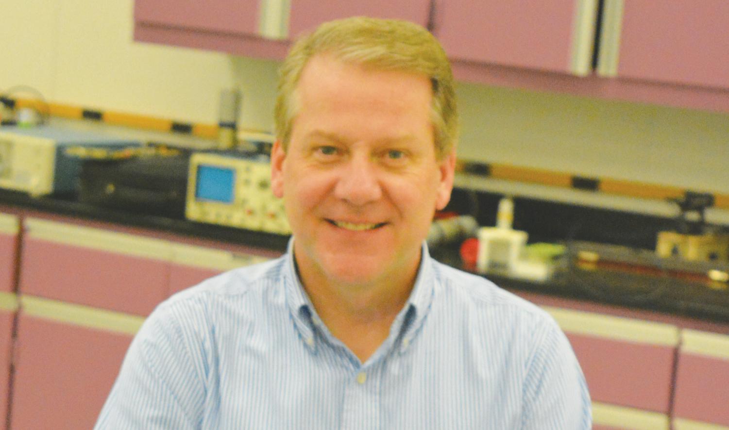 Physics professor Phillip Fulmer uses his past experiences in the health physics field to prepare students for a future career in physics. Fulmer has taught at FMU for 16 years.