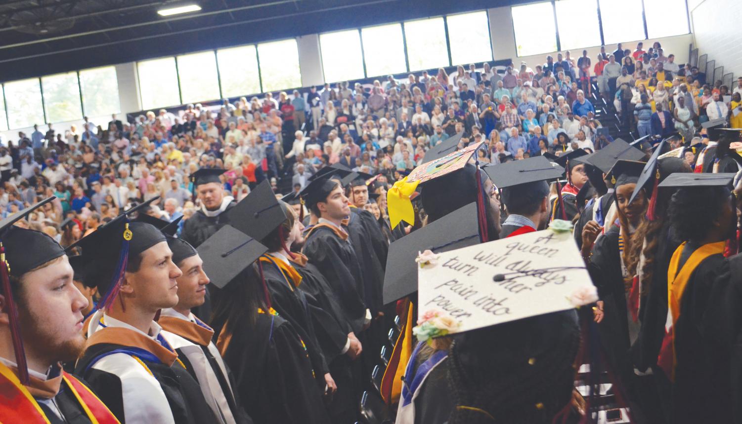 FMU awarded a total of 346 degrees to graduates at its spring commencement ceremony. This class was one of the largest to graduate in an academic year in the university's history.