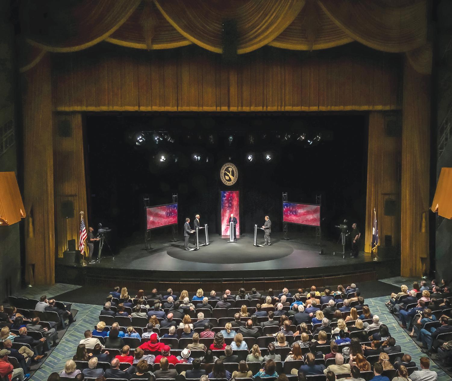 Gov. Henry McMaster and state Rep. James Smith debate ahead of the Nov. 6 elections.