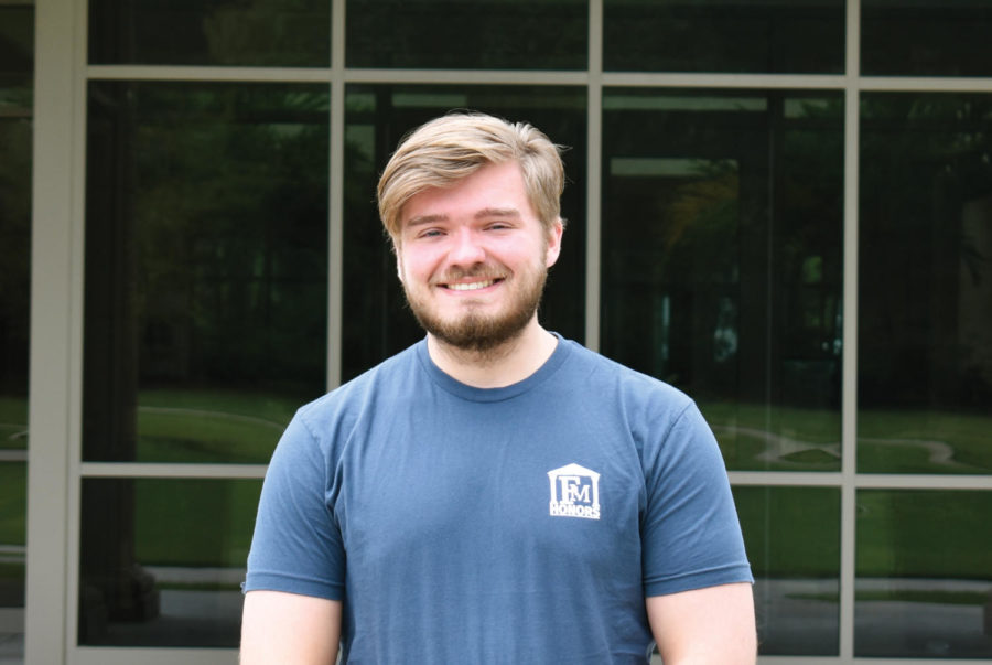 Jacob Ballington, math and finance double major, looks to improve the Honors community through
new events and projects.