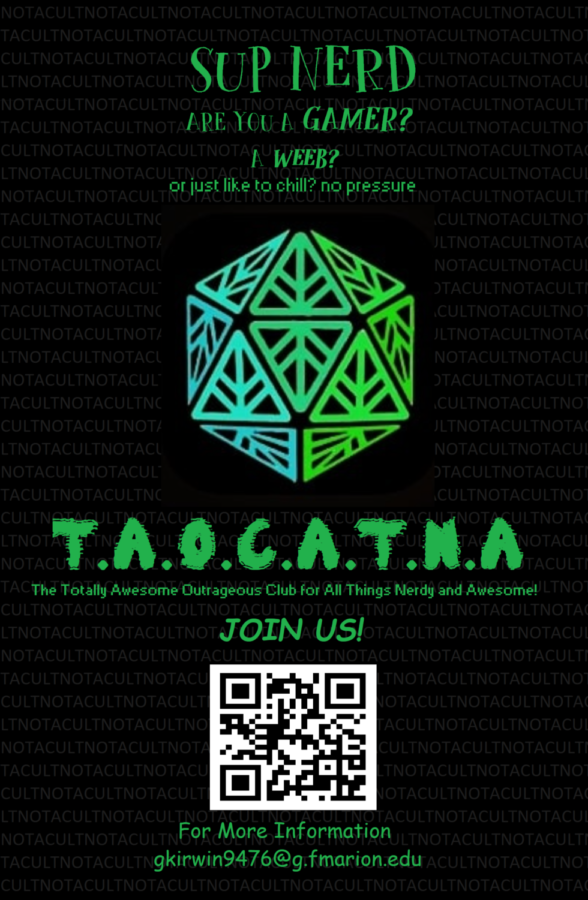 TAOCATNAs poster to recruit new members.