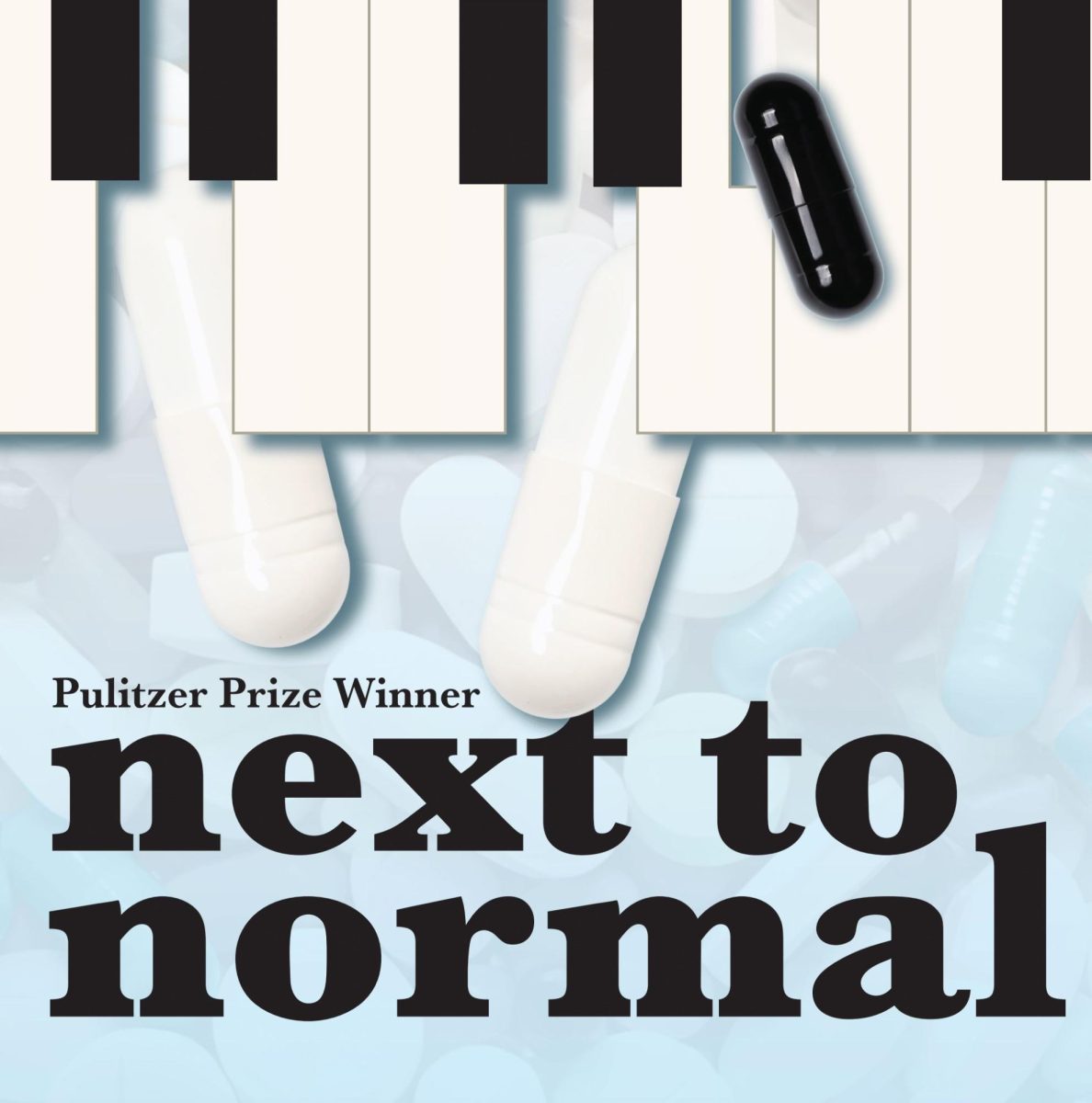 Promotional poster for "next to normal."